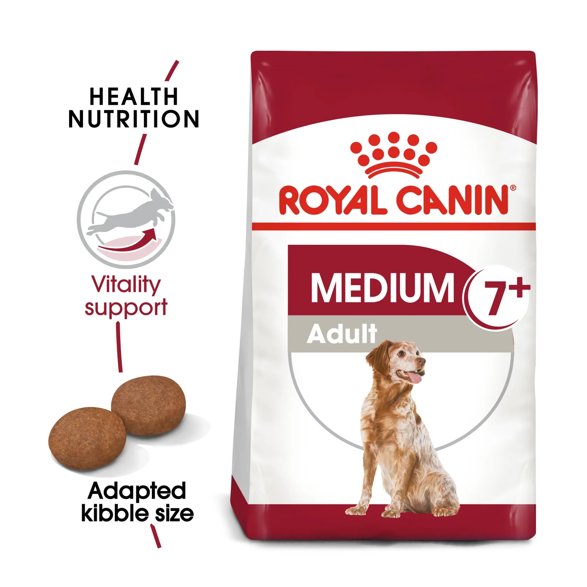 Royal Canin Size Health Medium Adult 7+ Dry Dog Food - 4kg - Image 2