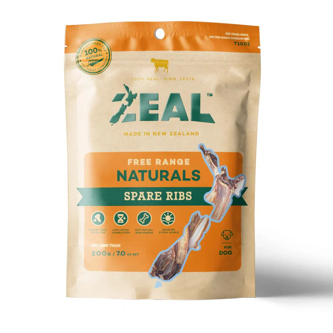 Zeal Spare Ribs Dog Treats Protein Rich Snack - 200g - Image 3