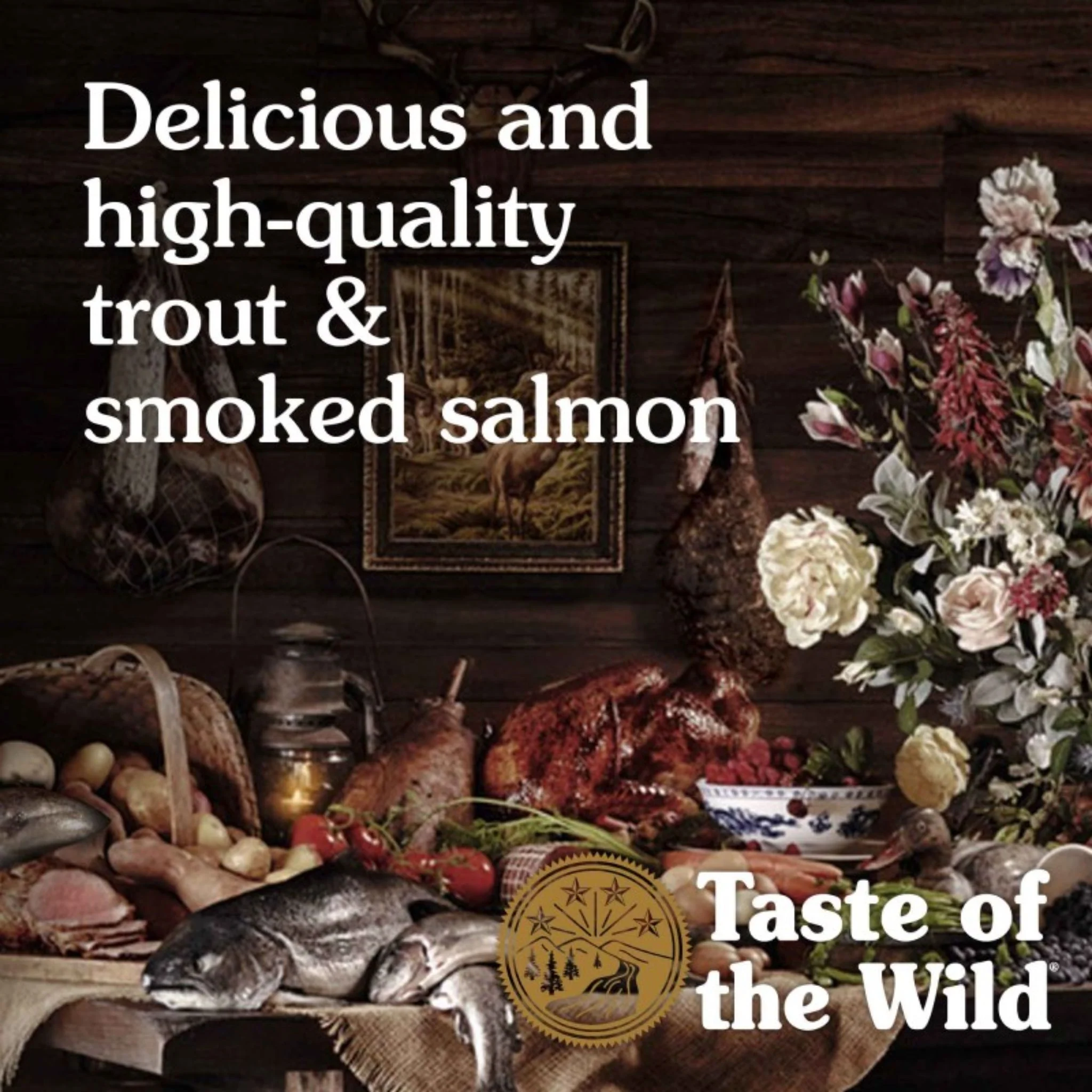 Taste Of The Wild Canyon River Feline Recipe With Trout & Smoked Salmon Cat Dry Food - 2kg - Image 3