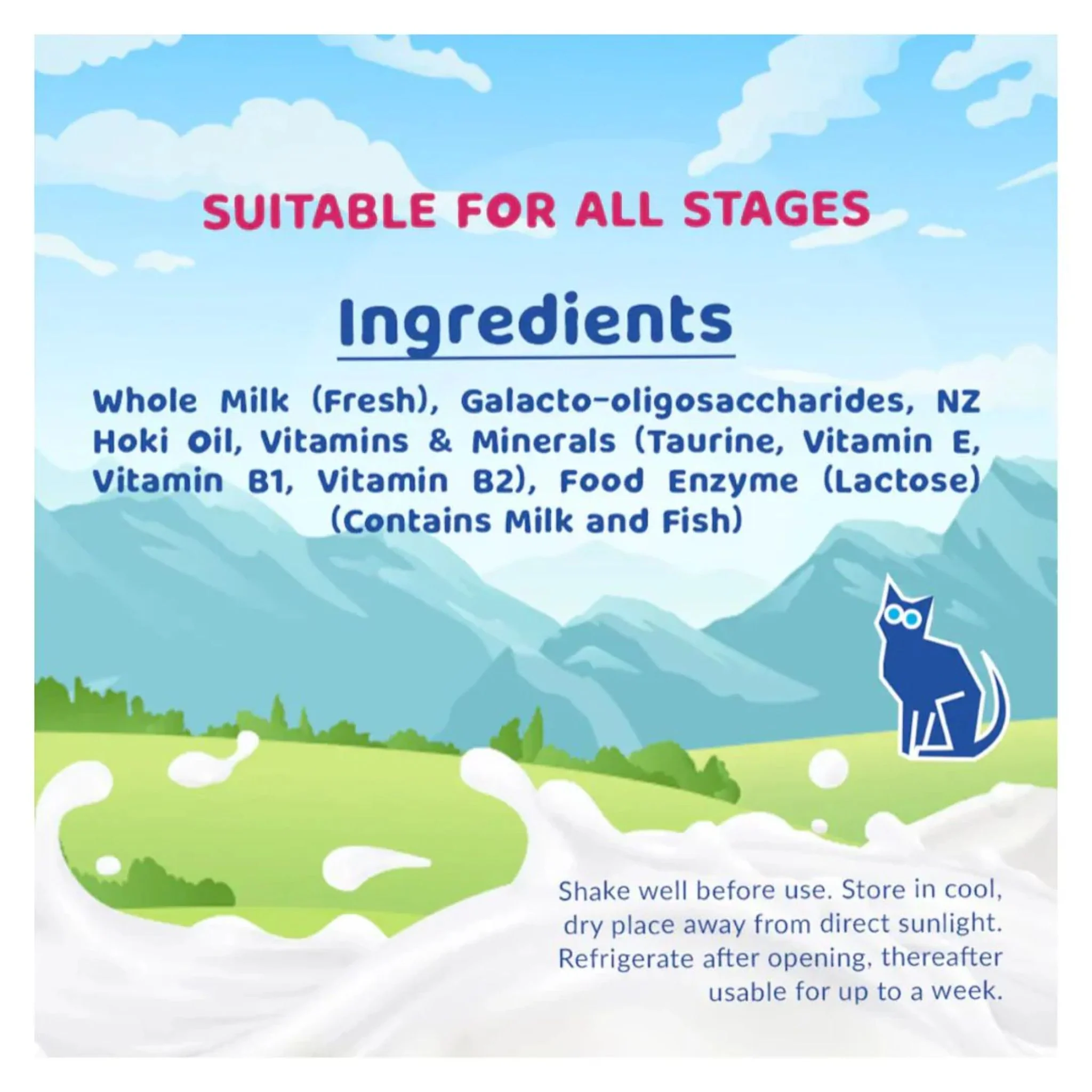 Zeal Cat Milk LactoseFree Feline Nutritional Care - 255ml - Image 5