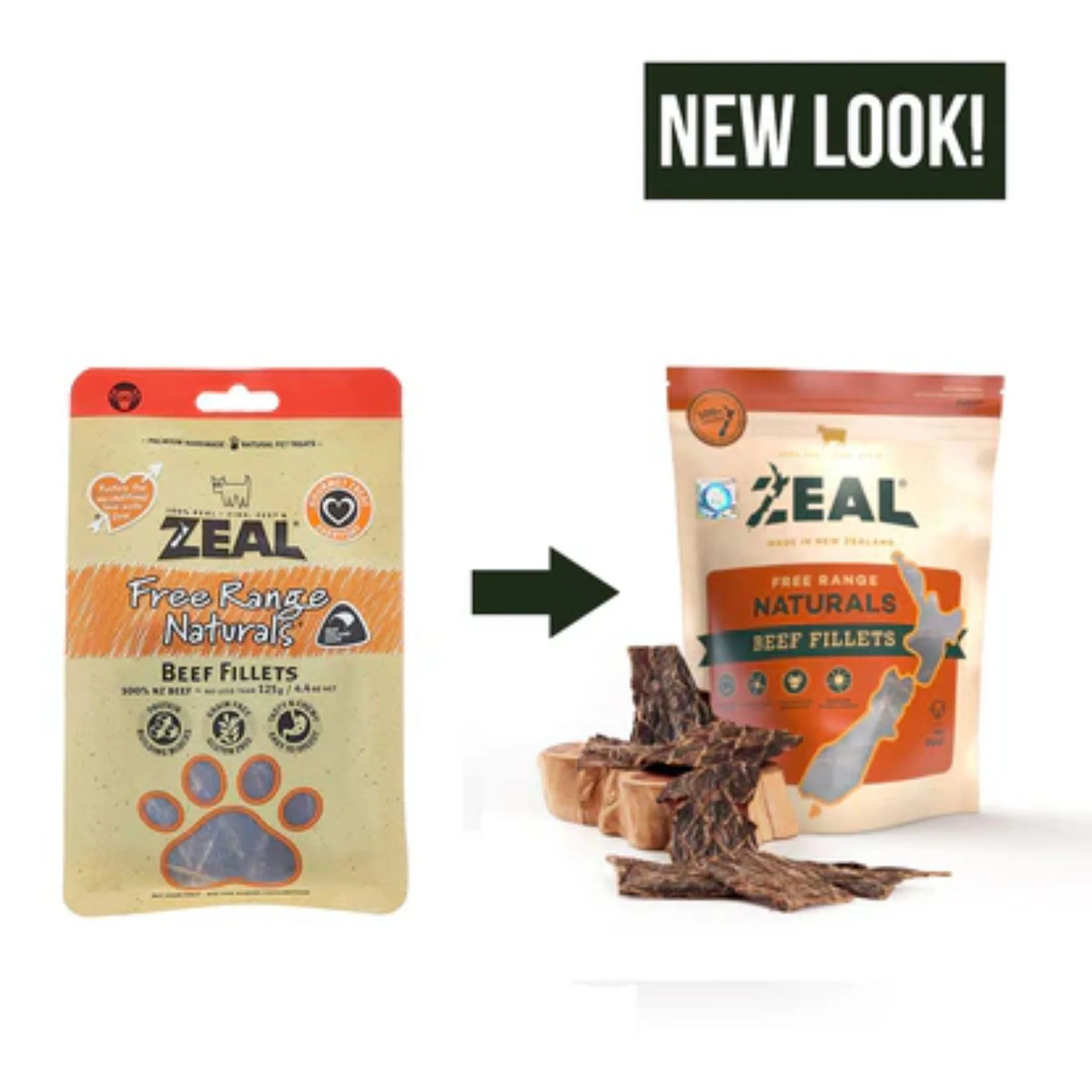 Zeal Naturals Beef Fillets For Dog - 125g - Image 3